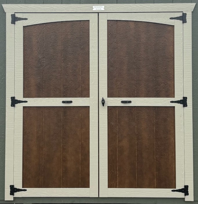 Double Painted Doors