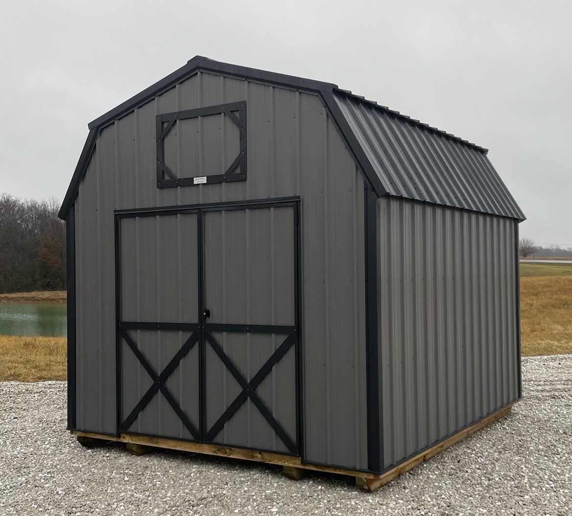 Metal Lofted Barn
