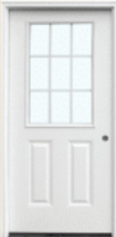 Fiberglass Door with Window