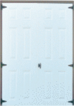 Double Fiberglass Door